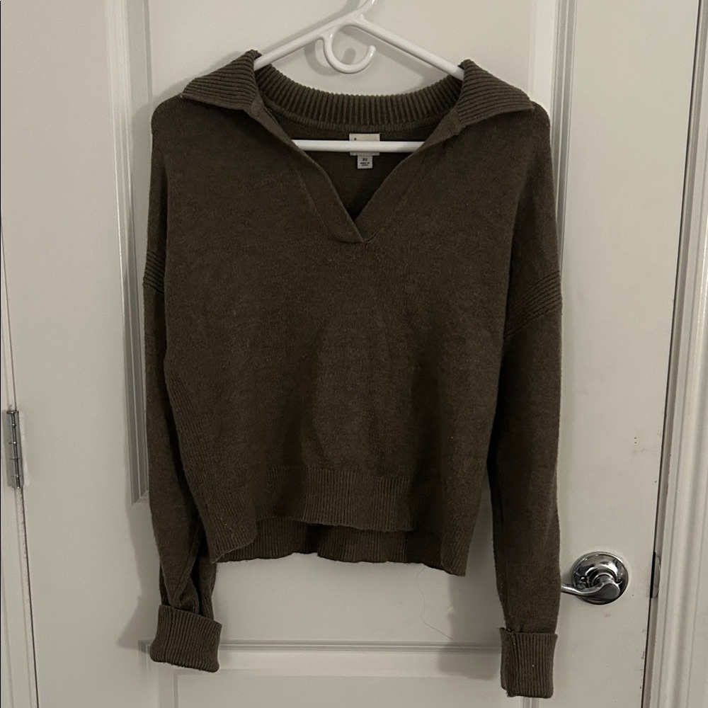a new day Women's V-Neck Sweater in Brown